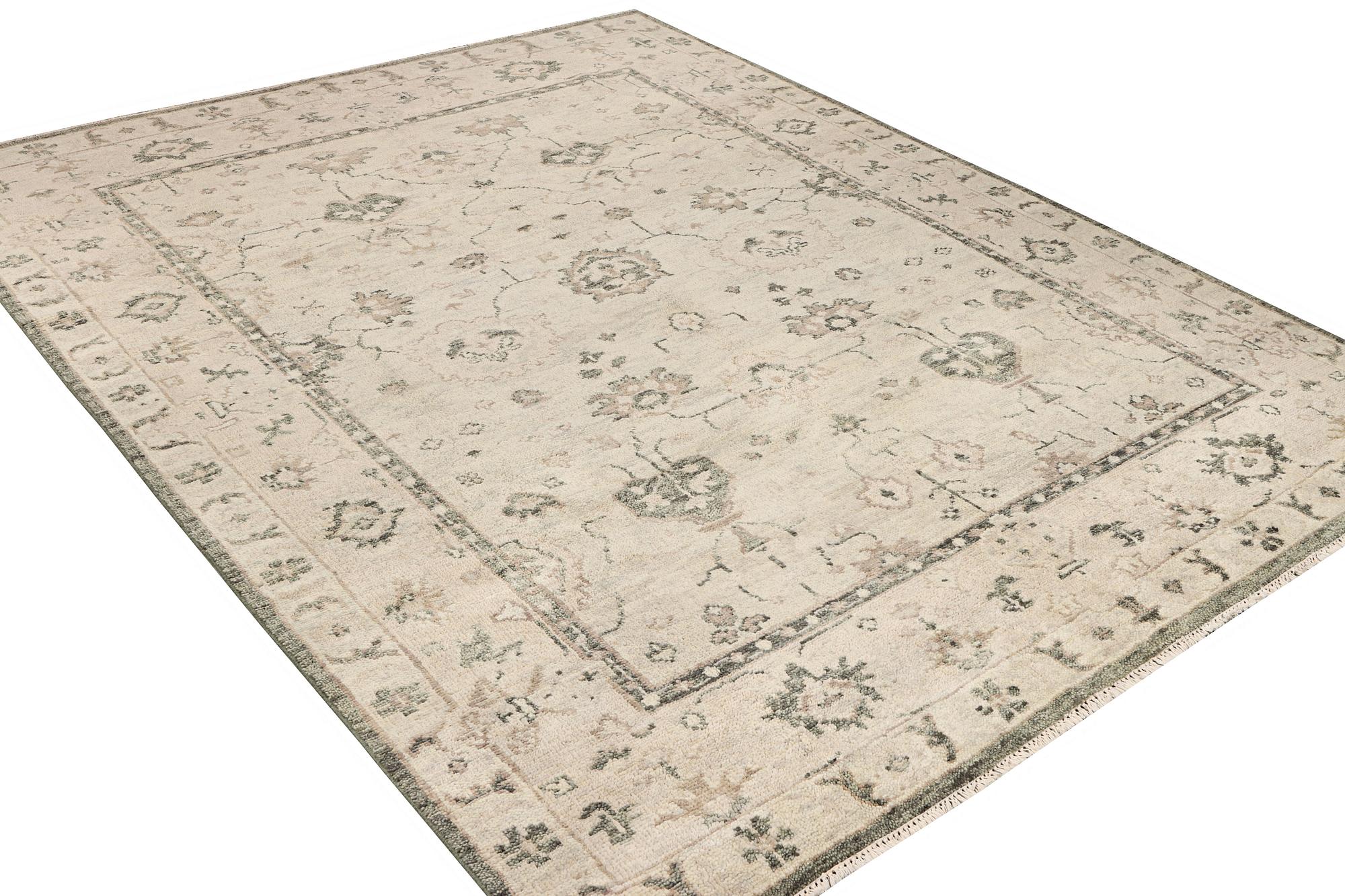 An oriental carpet with Mamluk-design, c. 360 x 280 cm.