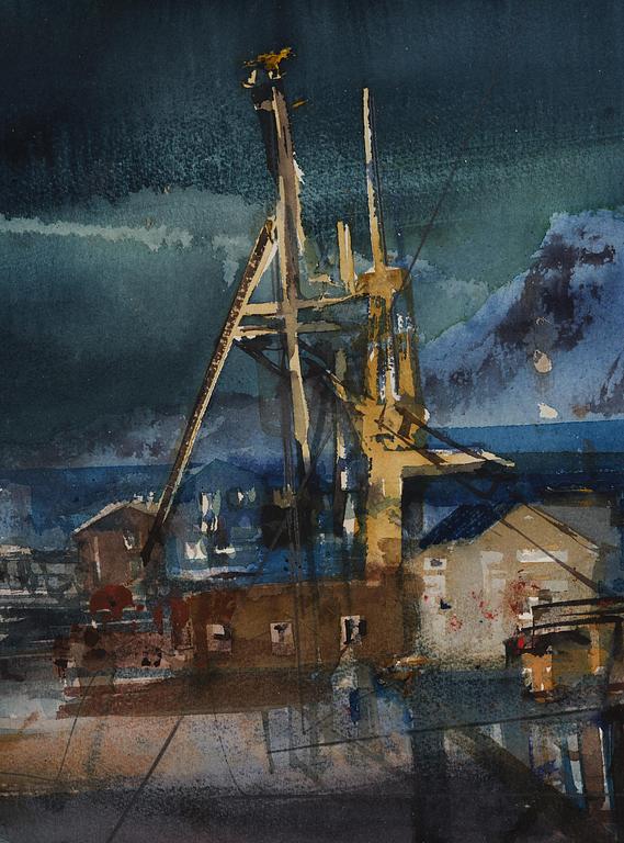 Lars Lerin, Untitled.