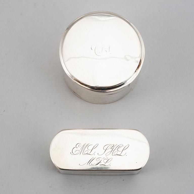 DOSOR 1 +1 silver, Johan Malmstedt, Göteborg, Jonas Frohm, Helsingborg 1843.