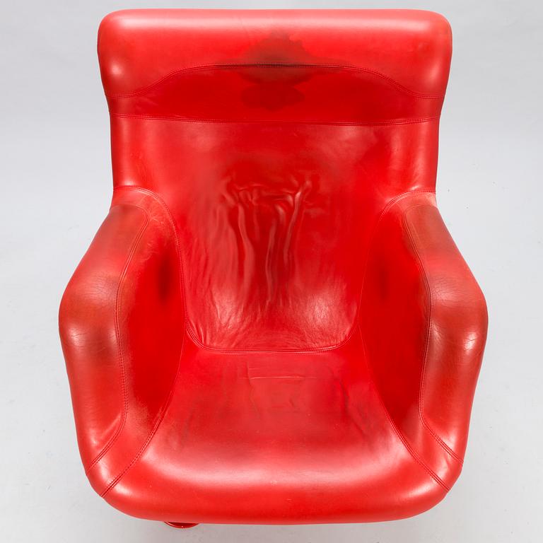 YRJÖ KUKKAPURO, nojatuoli ja rahi, "Karuselli" Haimi, 1970-luku.