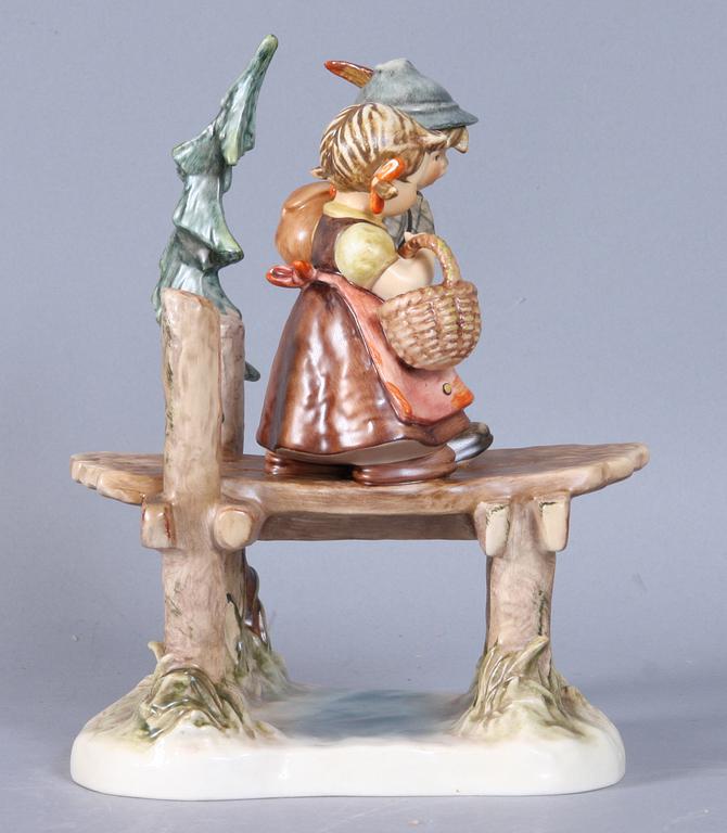 FIGURIN, porslin, Hummel.