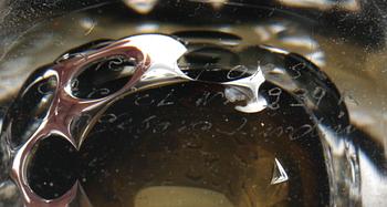 VAS, glas. "Ariel" nr 239 K, Ingeborg Lundin, Orrefors.