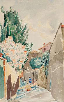 402. Alexis Gritchenko, Village street.