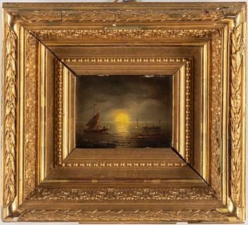HENRIETTE HERMINIE GUDIN, oil on panel, signed.