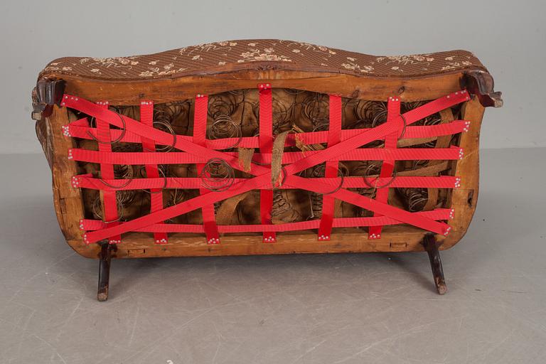 SOFFA, nyrokoko, 1800-talets andra hälft.