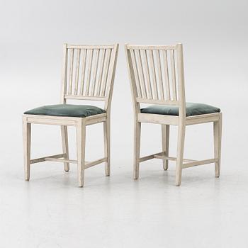 A set of eight chairs, 20th century.