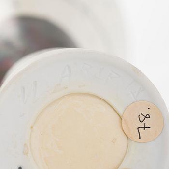 Inkeri Leivo, a ceramic vase, signed IL Arabia.