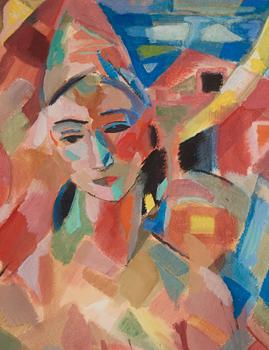Jules Schyl, Cubist Woman.