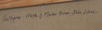 HARALD PRYN, olja på duk, sign.