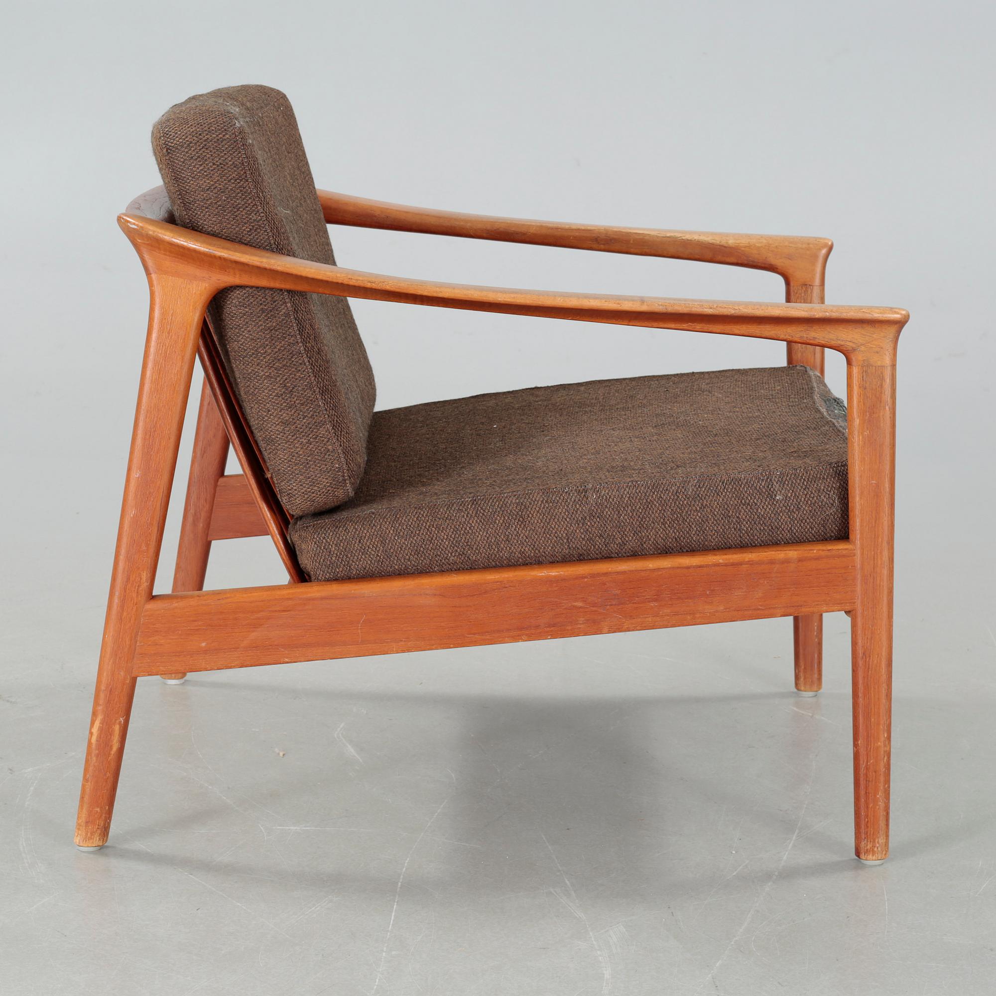FOLKE OLSSON, fåtölj, "Monterey"/"5-162", AB Svenska Möbelfabrikerna, Bodafors, daterad 1963.