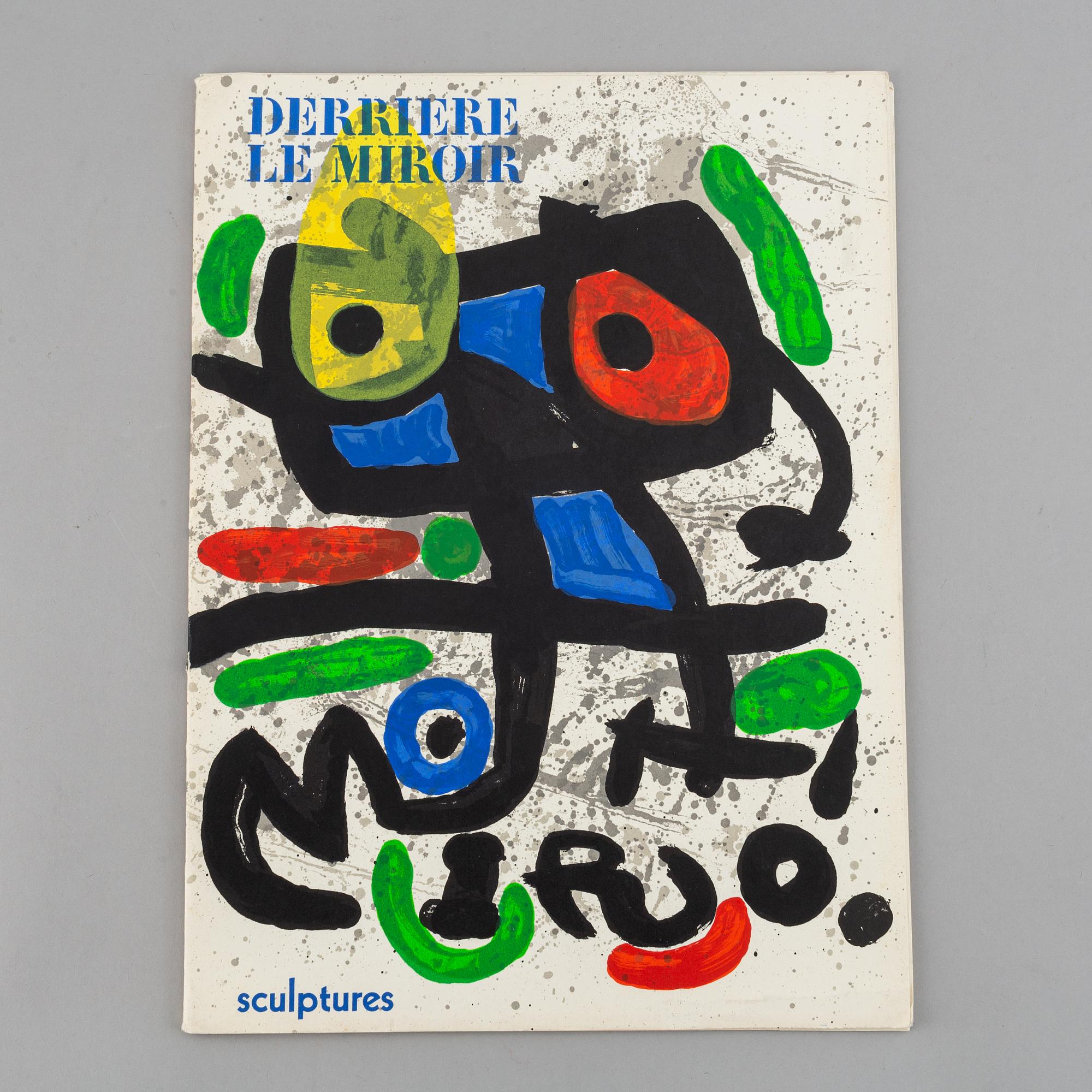 ART MAGAZINES, 3 numbers, Derrière le miroir, between 1970-1981.