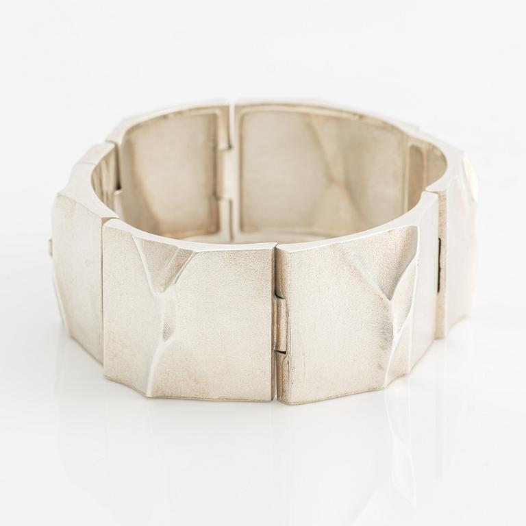 Lapponia armband, sterlingsilver, design Björn Weckström, 1988.