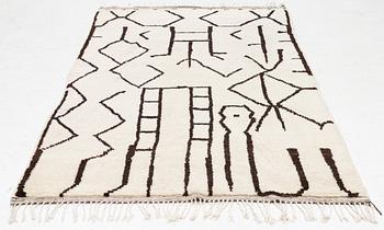 A rug, Morocco, c. 258 x 146 cm.