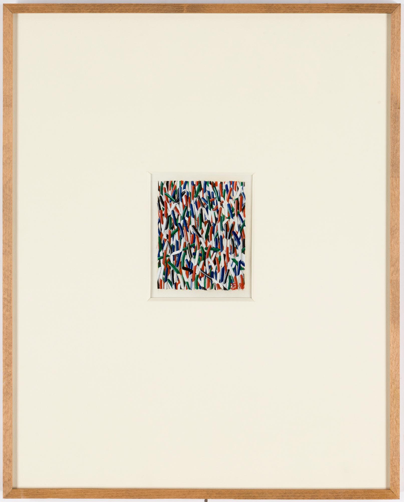 STEN EKLUND, gouache, signerad och daterad -98.