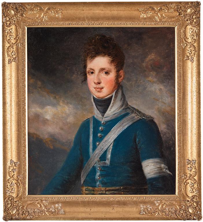 Carl Fredrik von Breda, "Carl Fredrik Reinhold von Essen" (1789-1820) iförd uniform m/1806 för Livgardet till häst.