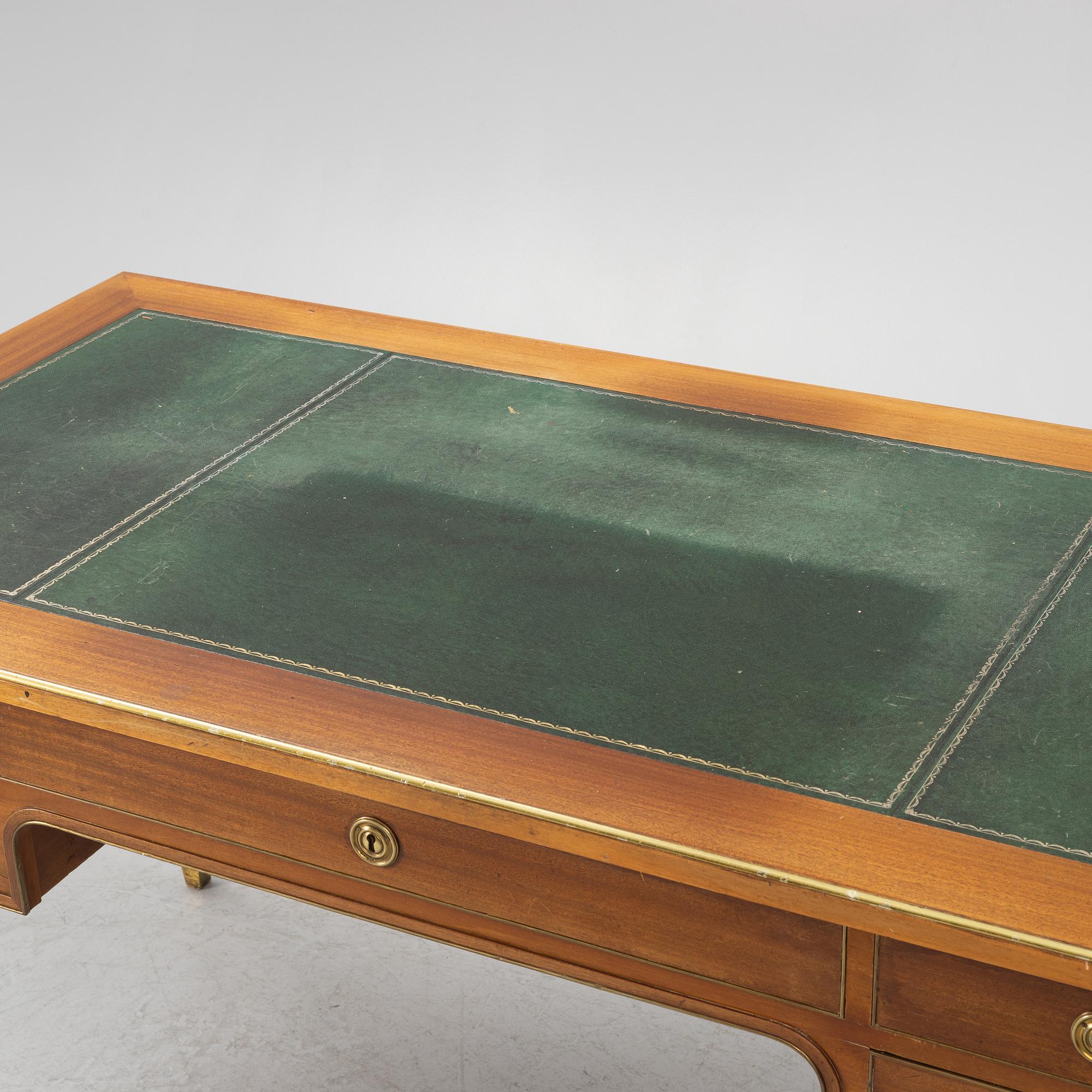 Desk, late Gustavian style, circa 1900.