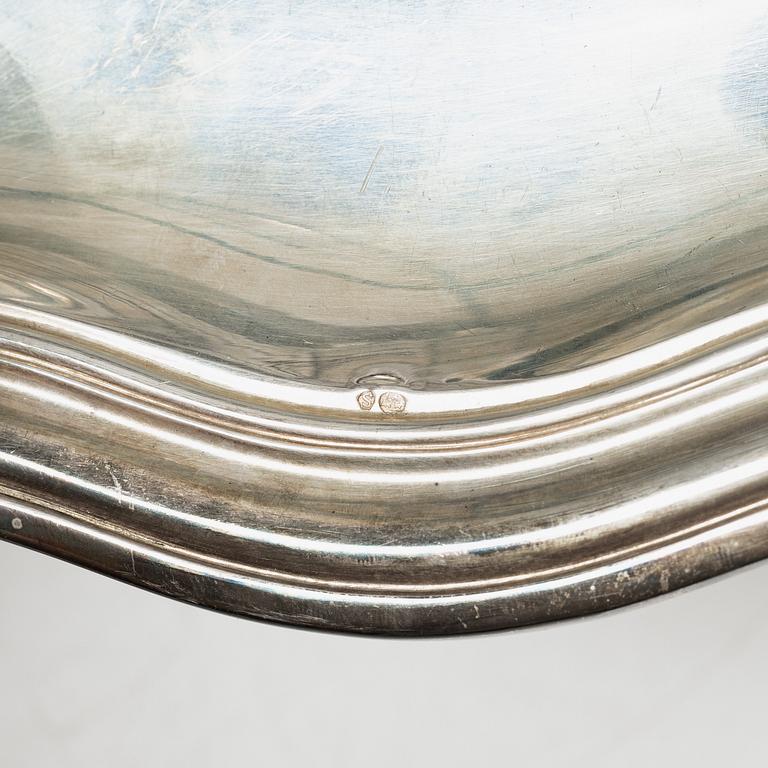 Fat, silver, Swedish import mark, 20th century.