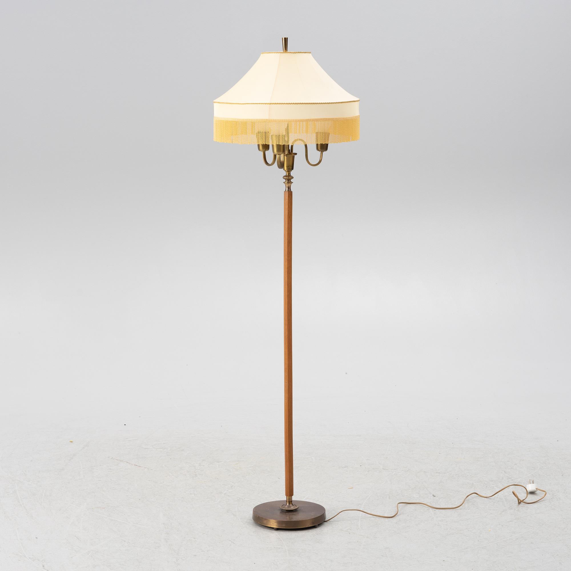 Golvlampa, Swedish Modern, Falkenbergs Belysning, 1940/50-tal.