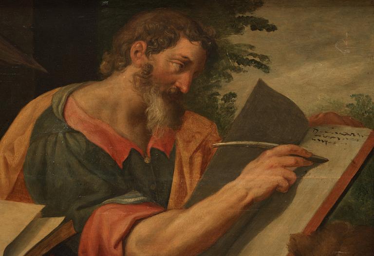 Abraham Bloemaert In the manner of the artist, Mark the Evangelist & Matthew the Evangelist.