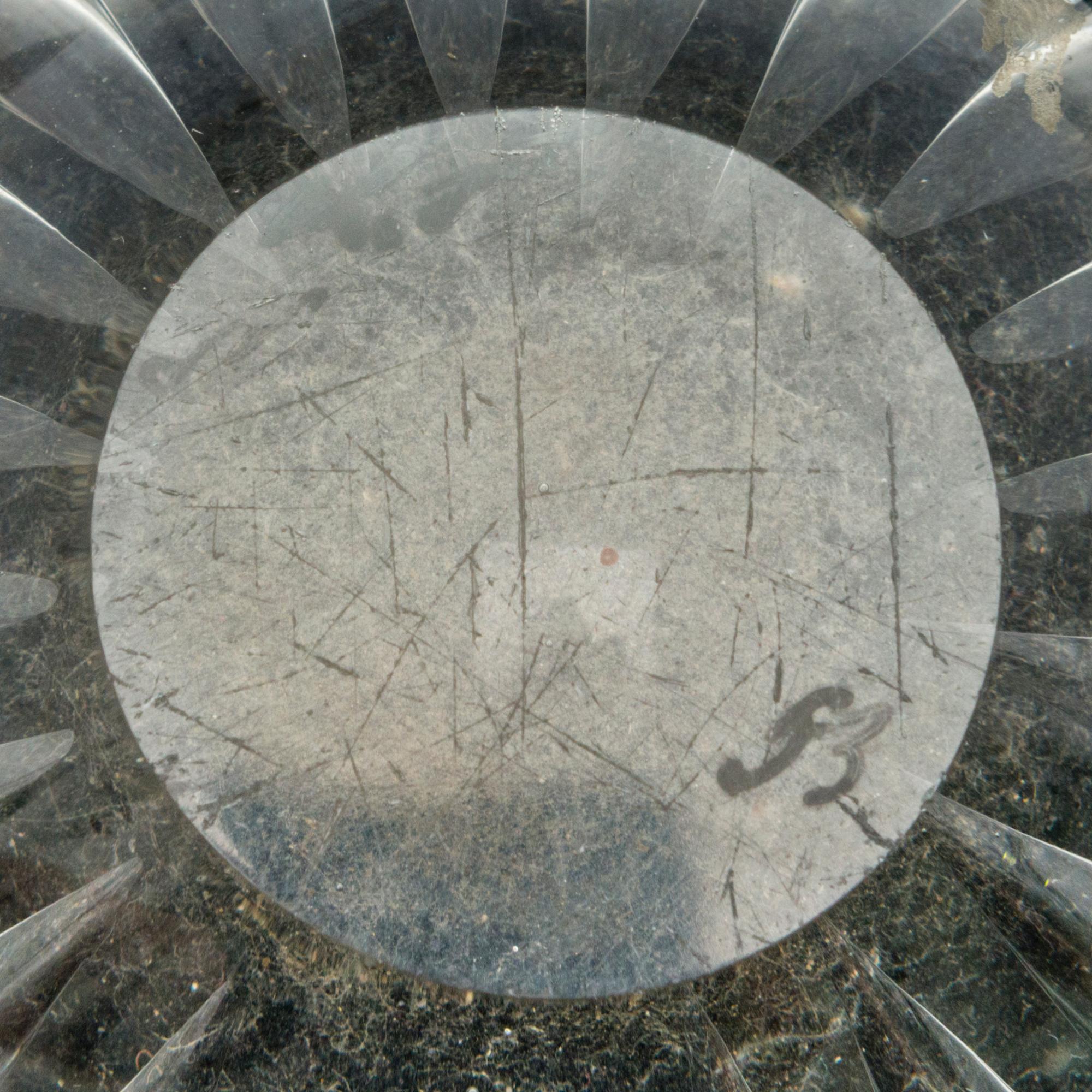 KAJ FRANCK, Four glass vases "Kaisla"(Reed). Three signed K. Franck Nuutajärvi Notsjö. 1950:s.