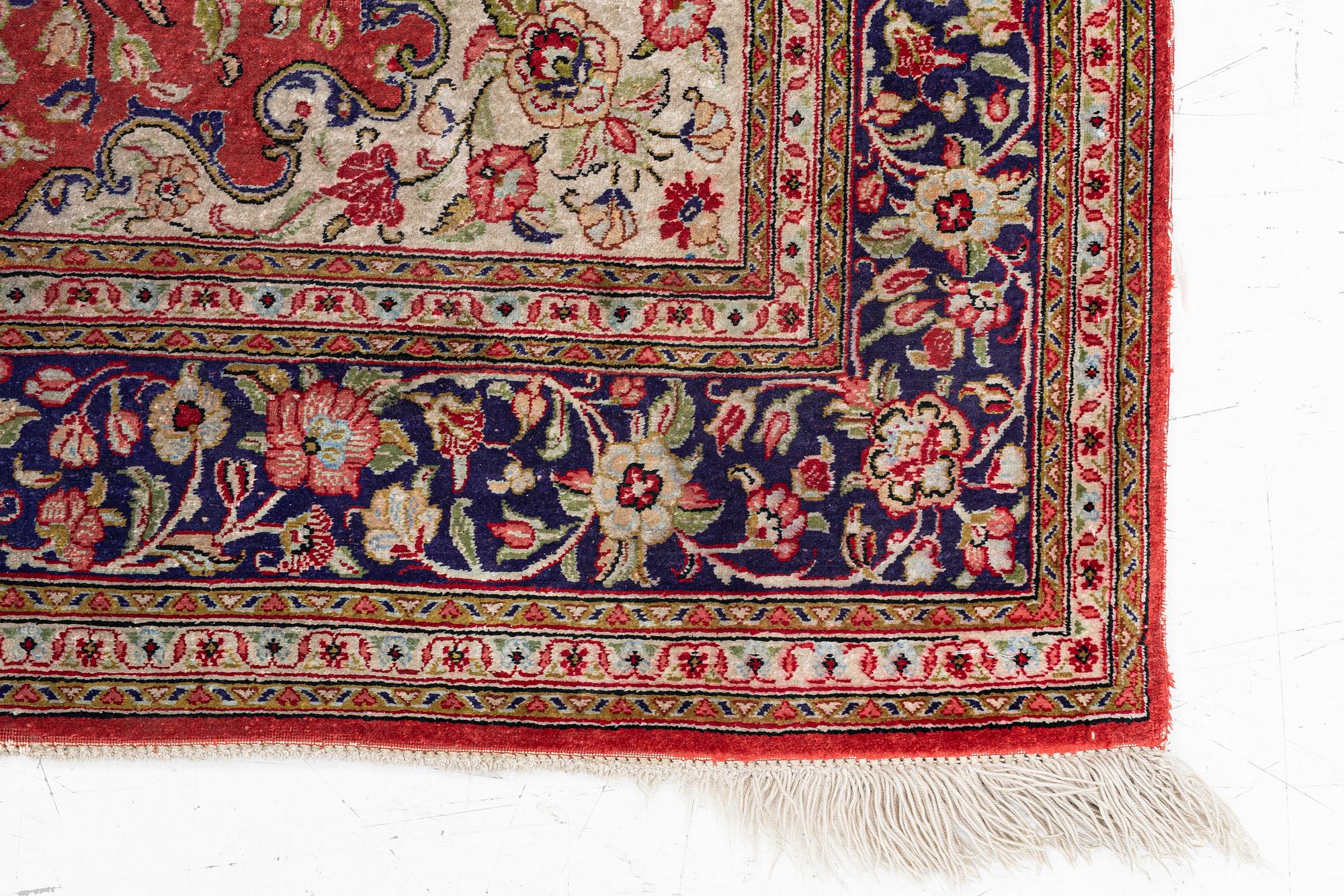 Carpet, Keshan, approx. 100 x 150.