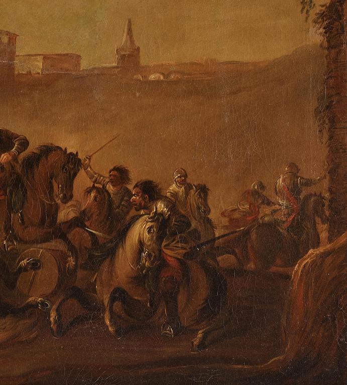 Cavalry battles, a pair.