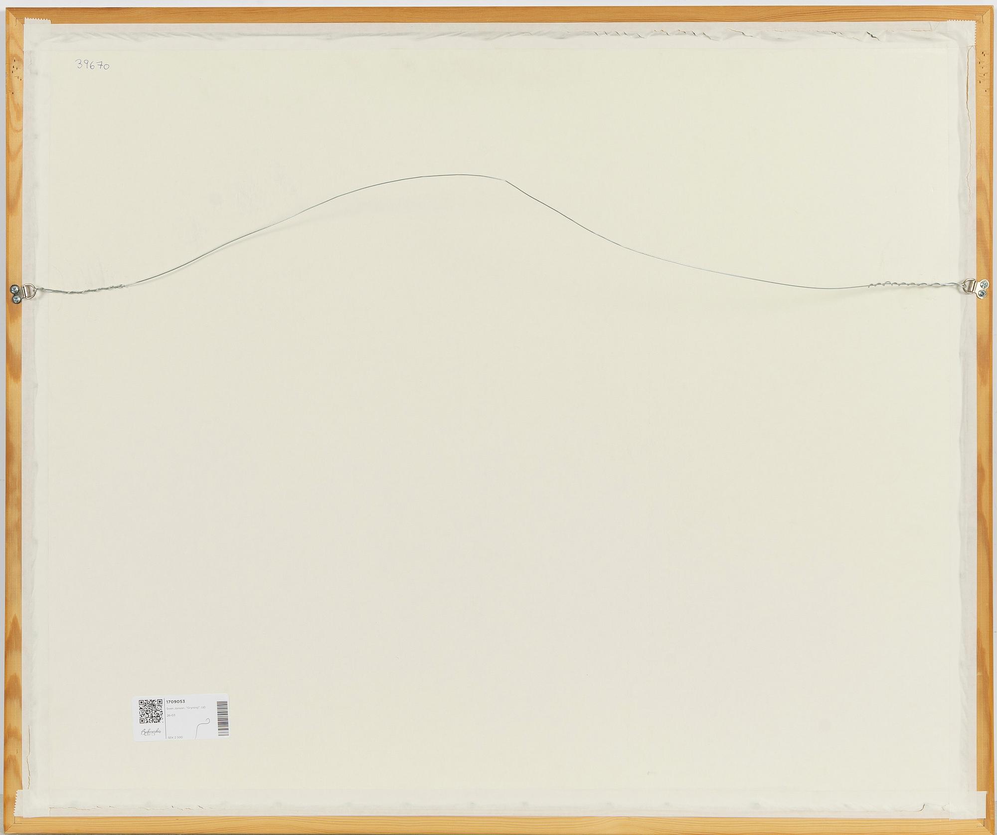 Sven Jonson, "Gryning".