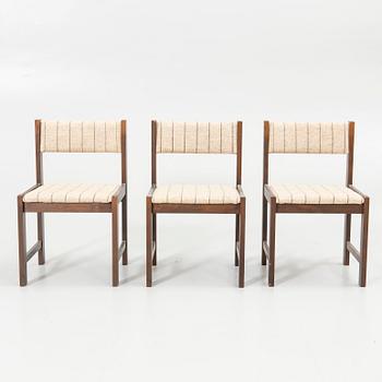 Poul H. Poulsen, dining set, 7 pieces, 1970s, Denmark.