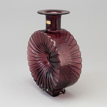 A glass 'Solflaska' bottle by Helena Tynell, Riihimäen Lasi Oy.