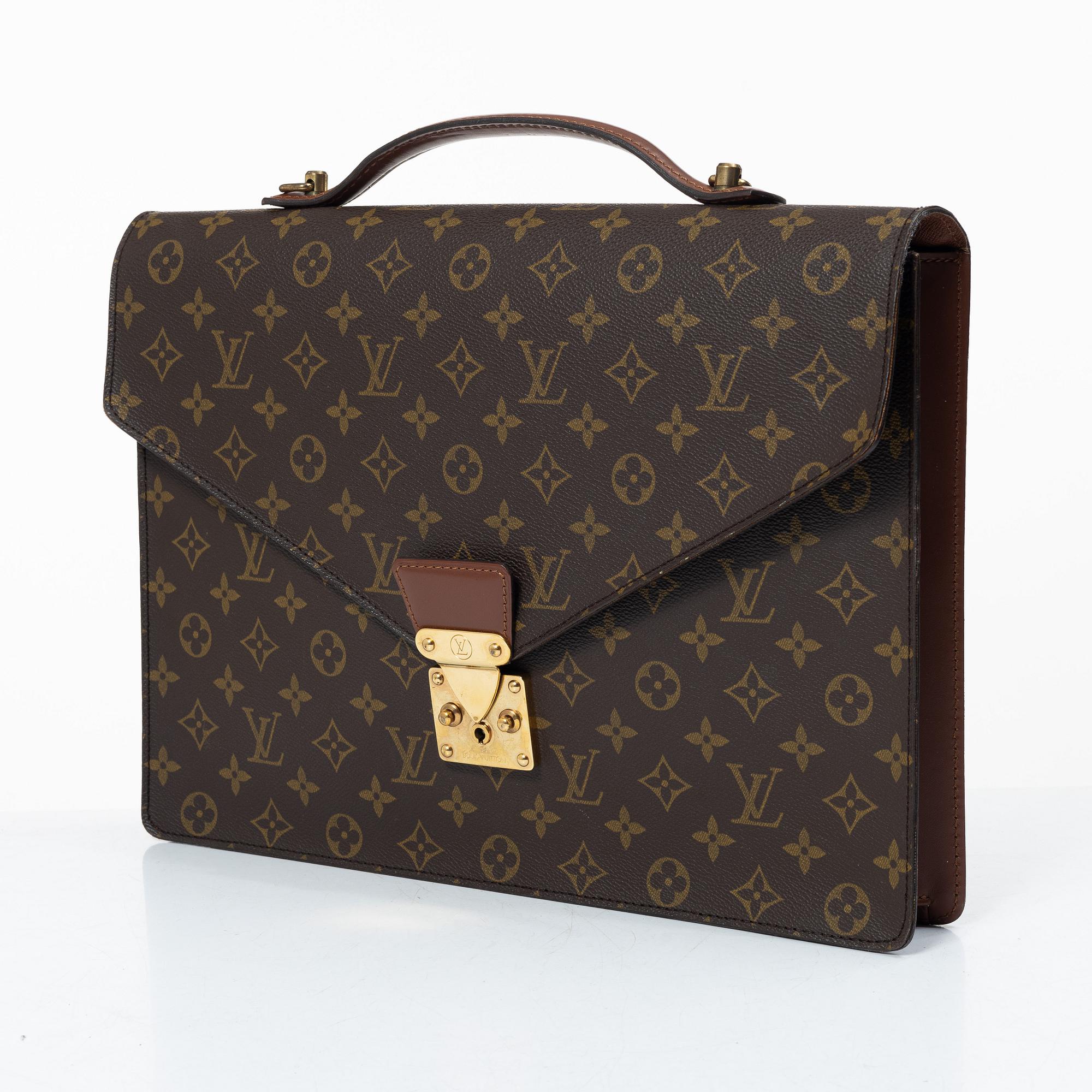 Louis Vuitton, portfolio, "Porte Documents", vintage.