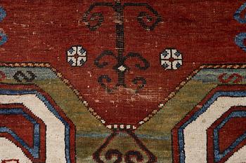 Matta, antik Sewan Kazak, södra Kaukasus, ca 295 x 180 cm.