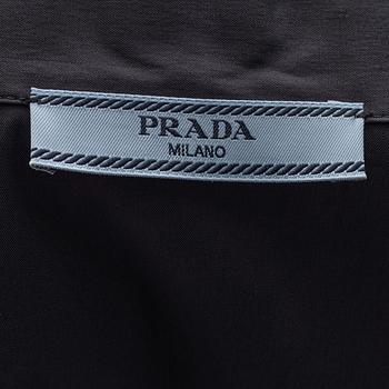 Prada, a cotton mix blouse, size 38.