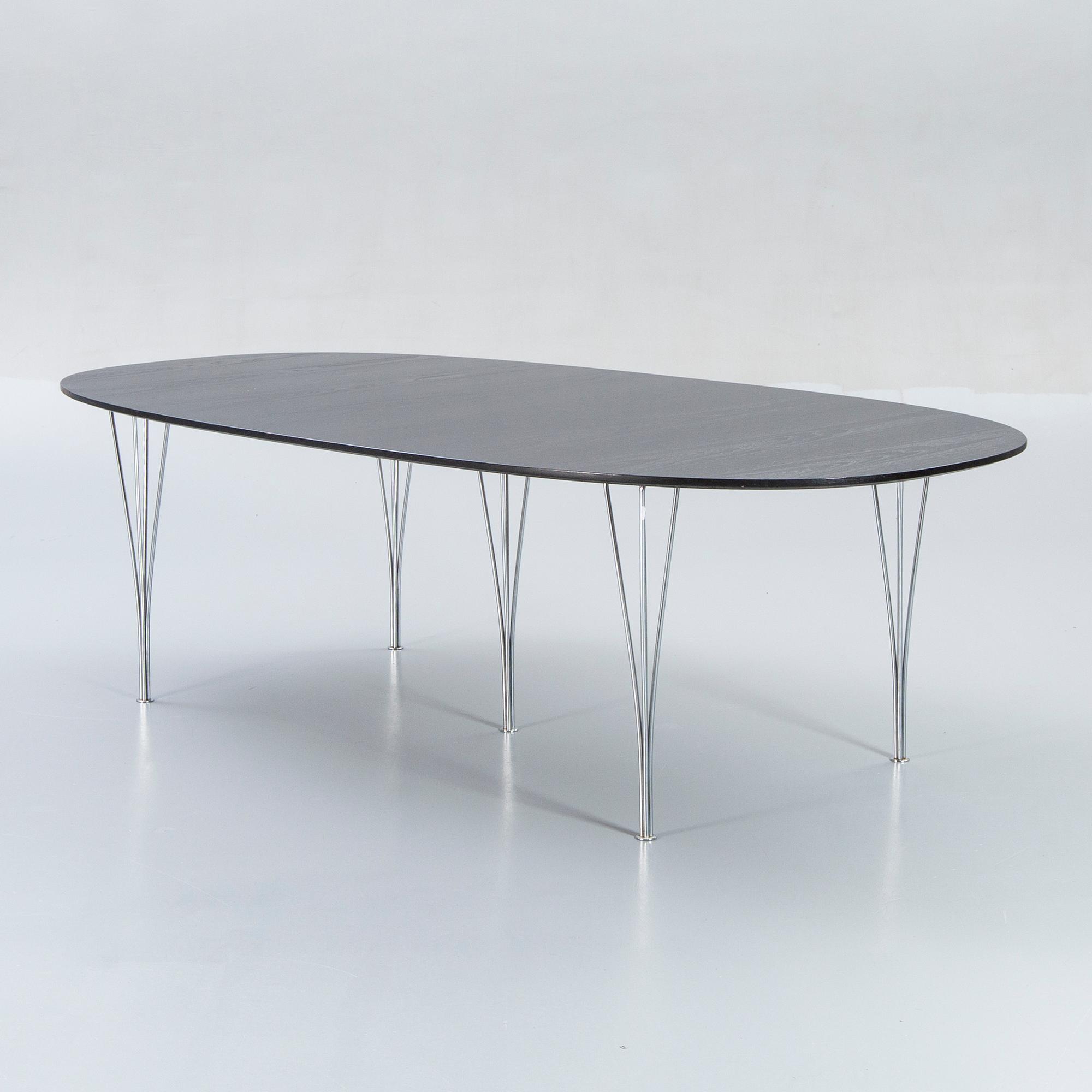 Piet Hein & Bruno Mathsson, dining table, superellipse.
