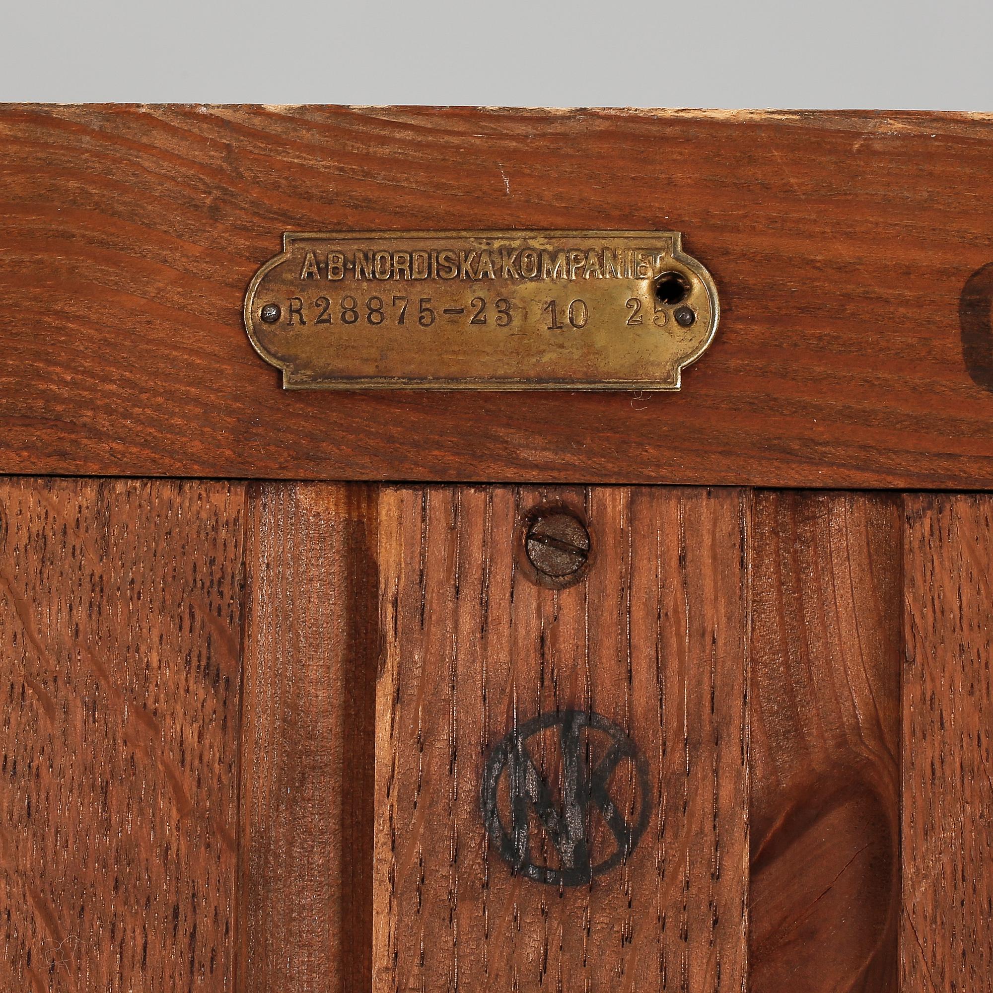 SKÅP, "Westminster", Nordiska Kompaniet, 1924.