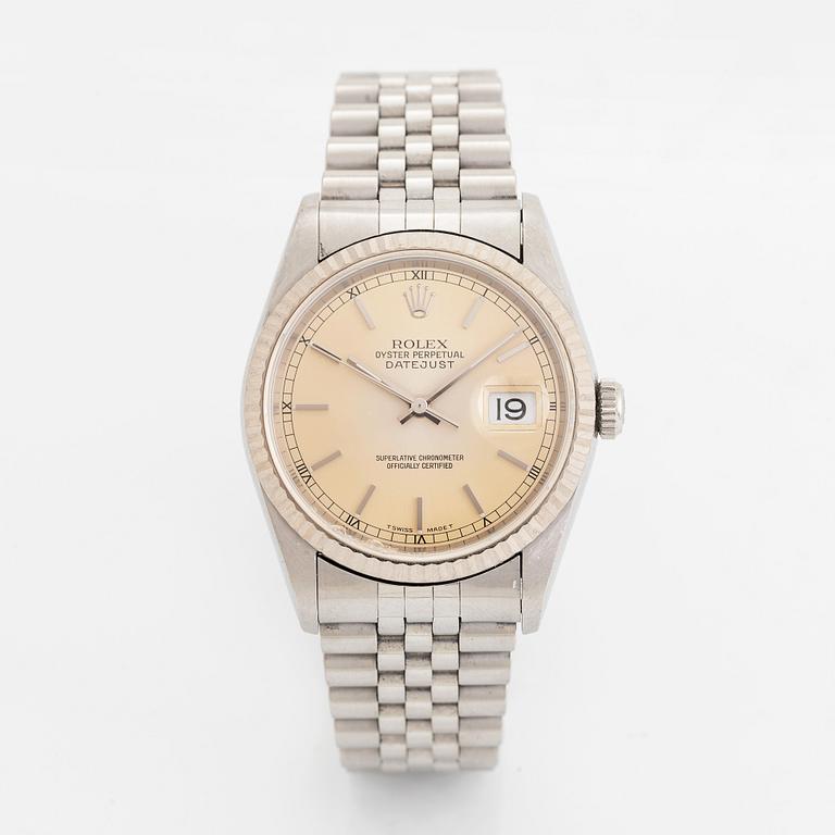 Rolex, Oyster Perpetual, Datejust, wristwatch, 36 mm.