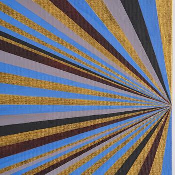 Elisabeth Frieberg, "Untitled (Beam, East, Heaven, Gold, Mountain)".