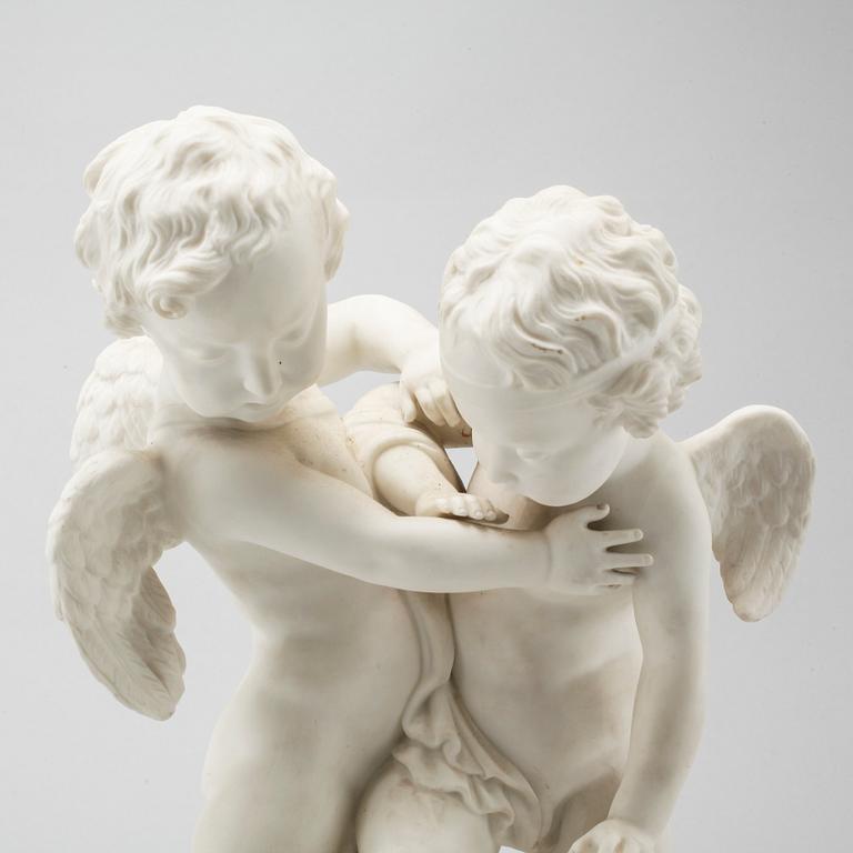 A parian figurine from Gustavsberg, early 20th century.