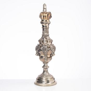 Lale Silverware & Co Ltd, a large sterling silver jug, Istanbul, Turkey 20th century.