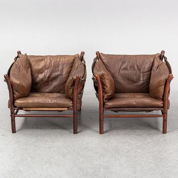 ARNE NORELL, a pair of 'Ilona' easy chairs.