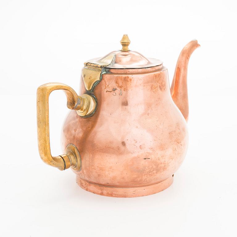 Serveringsset, 4 delar, tidigt 1900-tal.