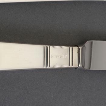 JACOB ÄNGMAN, bestickservisdelar, 24 delar, silver, "Rosenholm", GAB, Stockholm, 1980-tal.