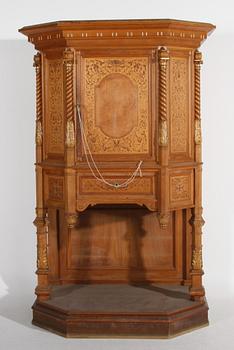 SKÅP, barockstil 1800/1900-tal.