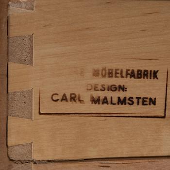 Carl Malmsten, Desk, 'Guldheden', Åfors Möbelfabrik, second half of the 20th century.