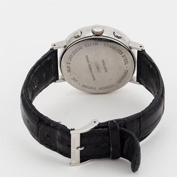 GEORG JENSEN, design Henning Koppel, chronograph, wristwatch, 38 mm,