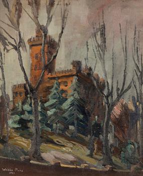 WEIKKO PURO, öljy kankaalle, signeerattu ja päivätty 1921.