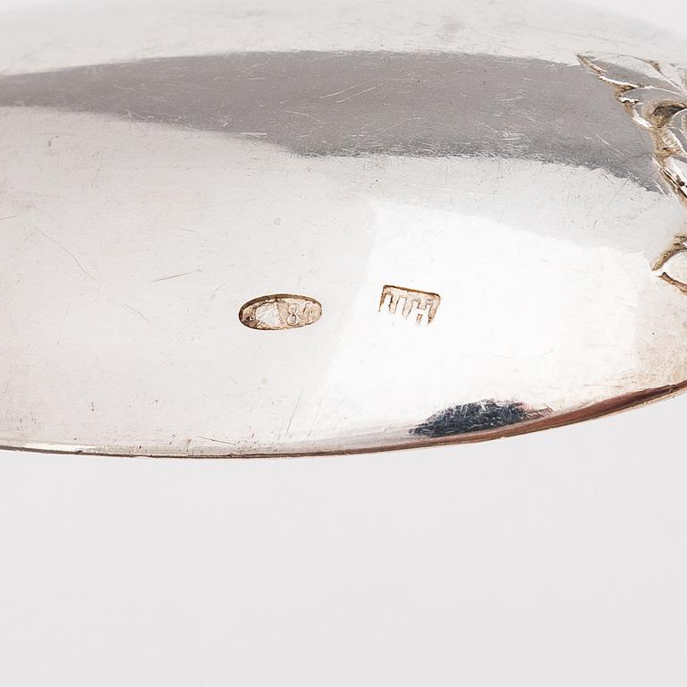 Nikolaj Pavlov, Bestickuppsättning, 37 st, silver, Moskva, Ryssland 1908-1917.