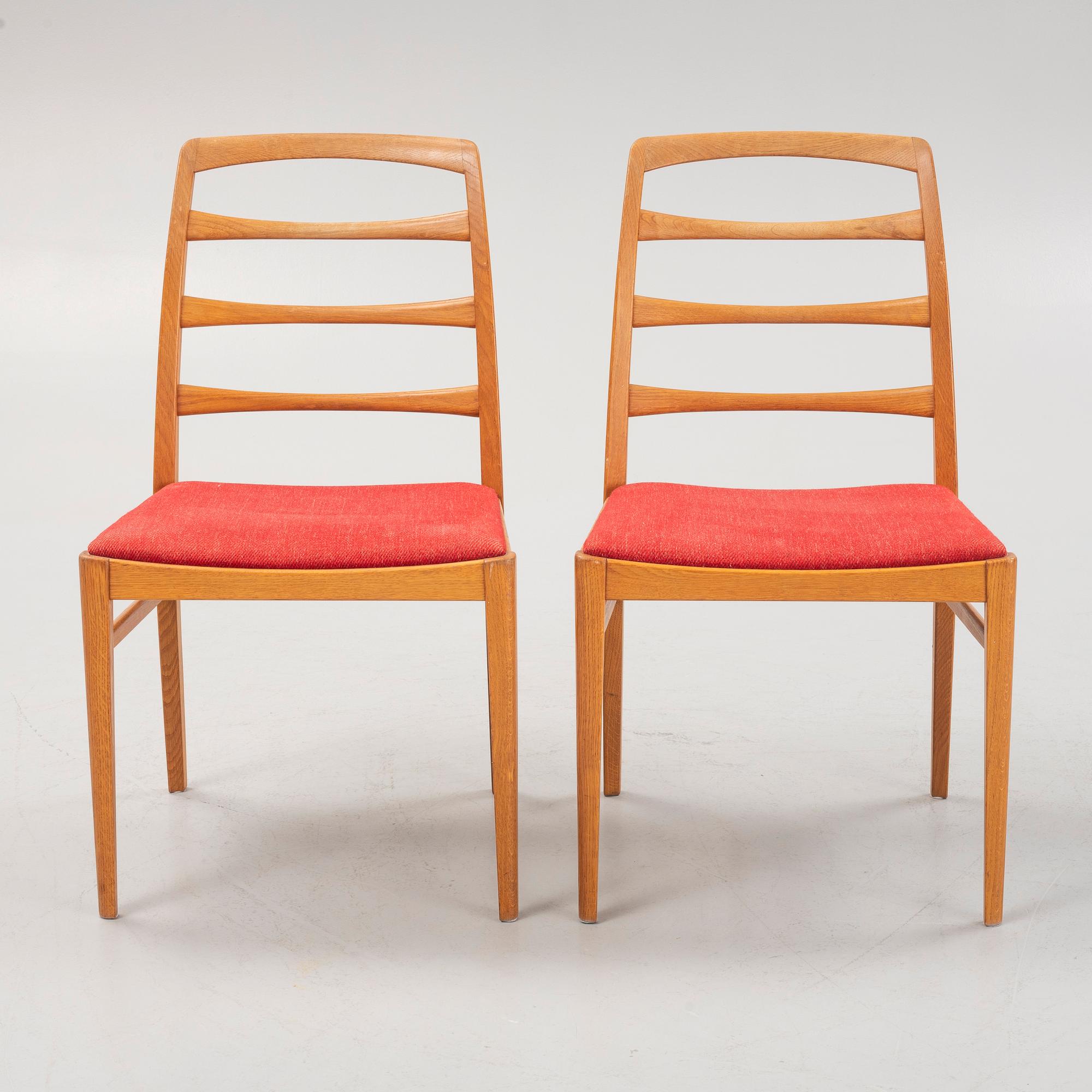 Bertil Fridhagen, dining set, five pieces with two extension leaves, "Reno", Bodafors, 1960-64.