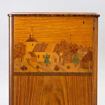 Skåp, signerat HJ, Sverige, 1930/40-tal.