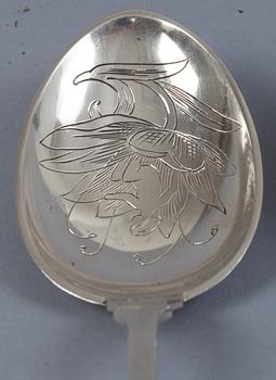 PARTI SILVER, bl a Wiwen Nilsson och George Jensen, 9 delar. Vikt tot ca 600 g.