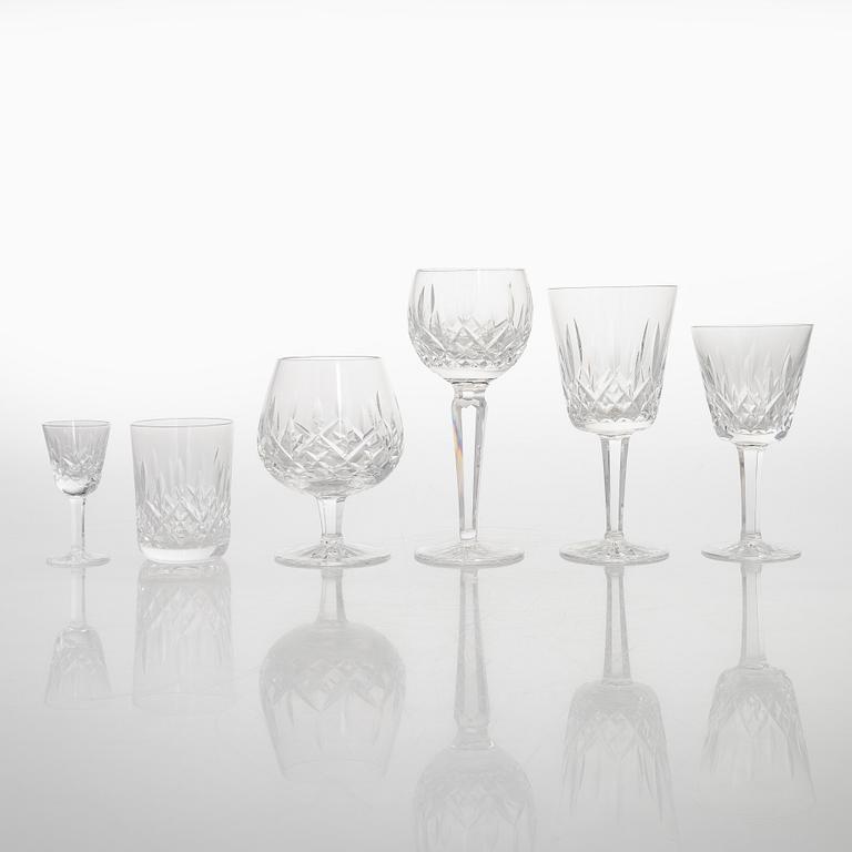 Glass set, crystal, Waterford 1960s/1970s.